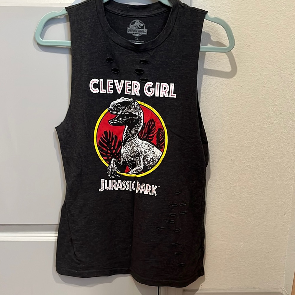 Jurassic Park workout top